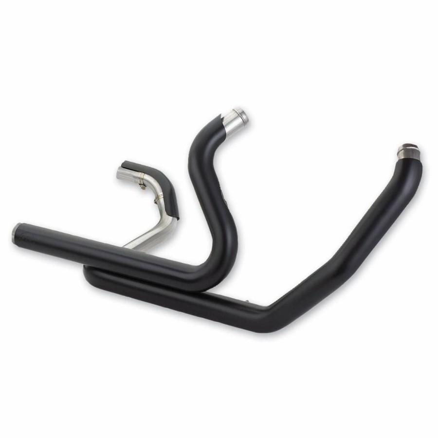 Exhaust * | S&S Cycle Power Tune Dual Header Exhaust With Black Heat Shields