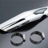 Exhaust * | V-Twin Manufacturing Chrome Heat Shield, For Rear Pipe