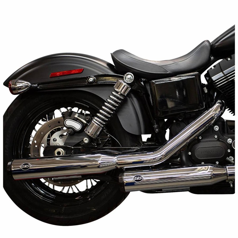 Exhaust * | S&S Cycle Grand National 3-1/4 Chrome Slip-On Mufflers