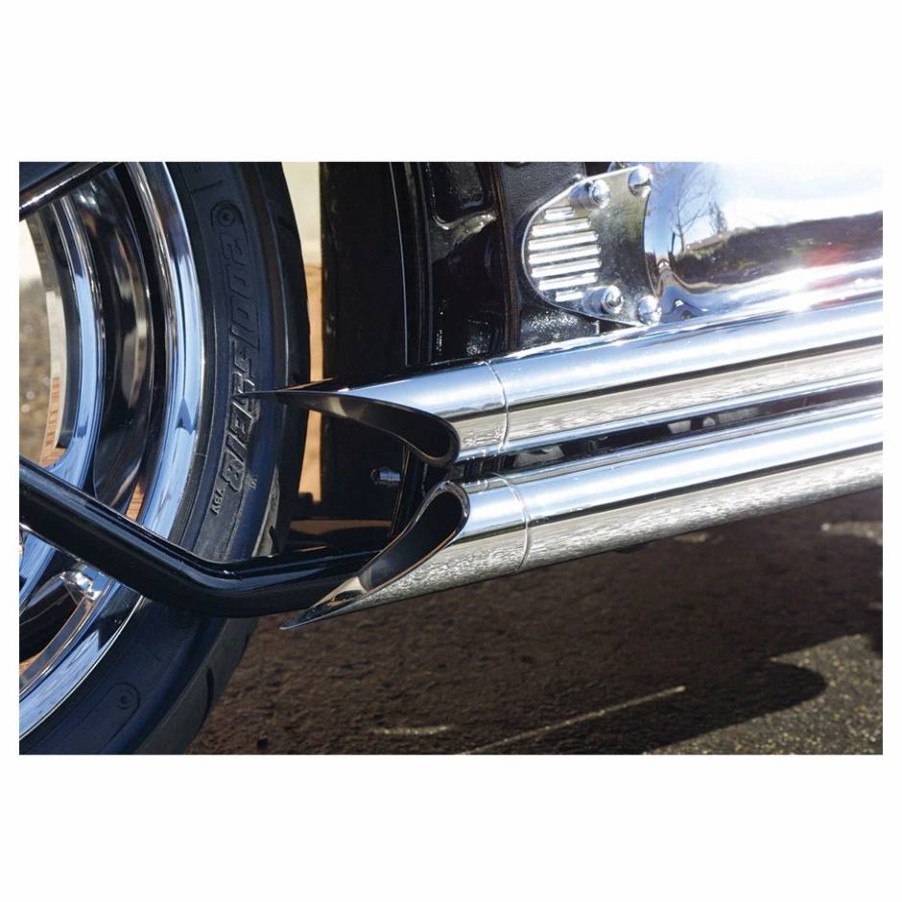 Exhaust * | Baron Custom Accessories Family Jewel Extreme Scalloped Exhaust Tip