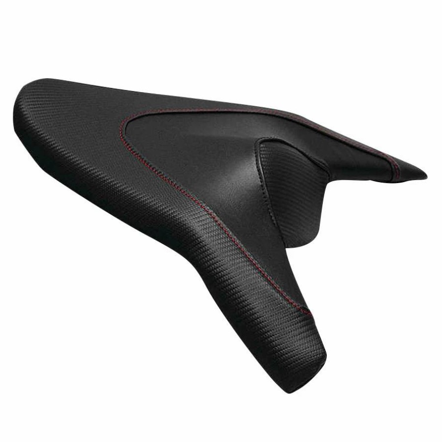 Seats & Backrests * | Luimoto Baseline Passenger Seat Cover Sport Black/Carbon Fiber Black/Red