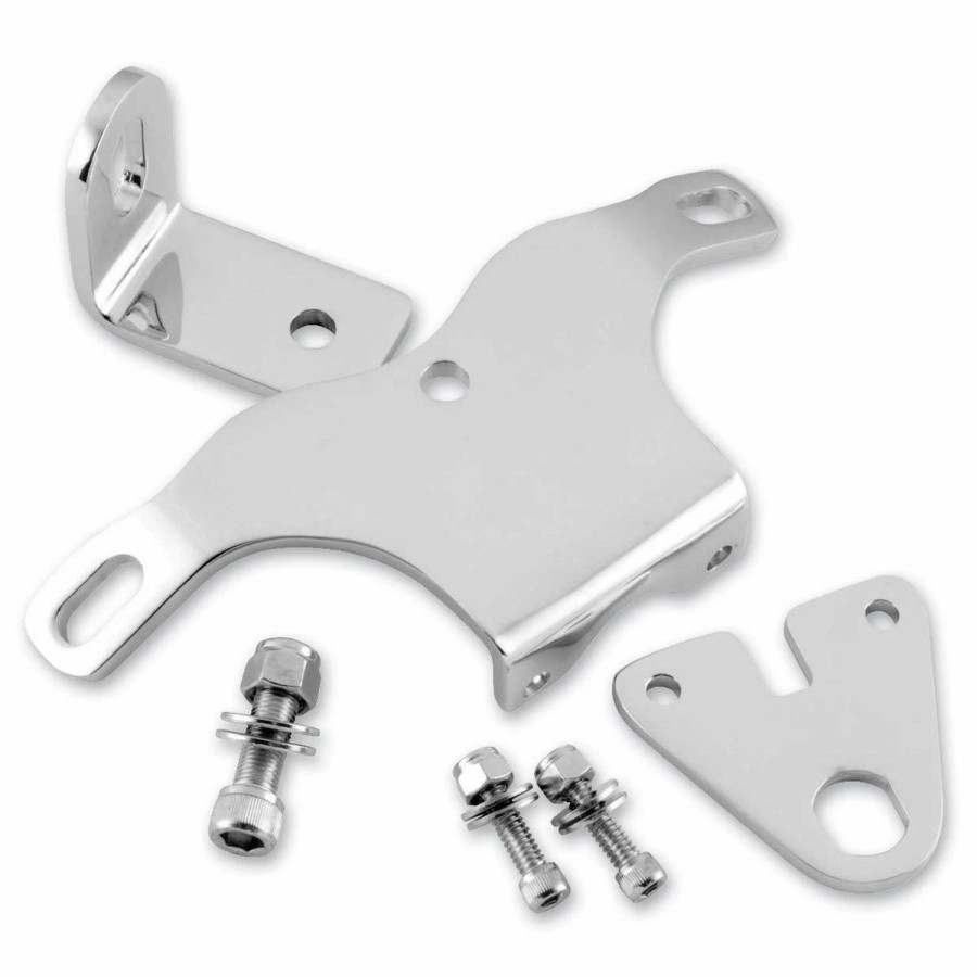 Engines * | Biker'S Choice Chrome Extended Top Motor Mount