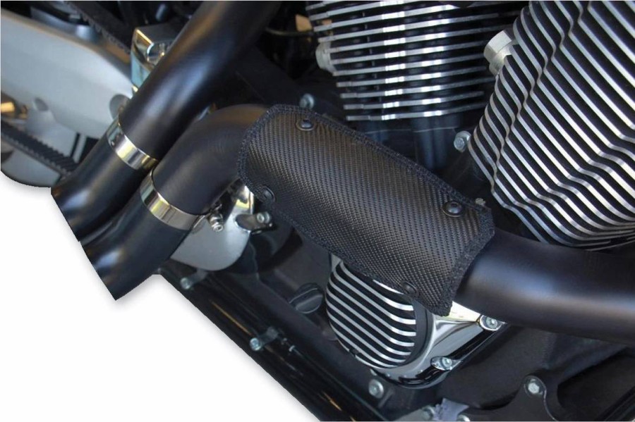 Exhaust * | Design Engineering Inc. Onyx Series Black Flexible Heat Shield