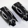 Suspension * | Eddie Trotta Designs Black Reverse Cut Fork Slider Covers