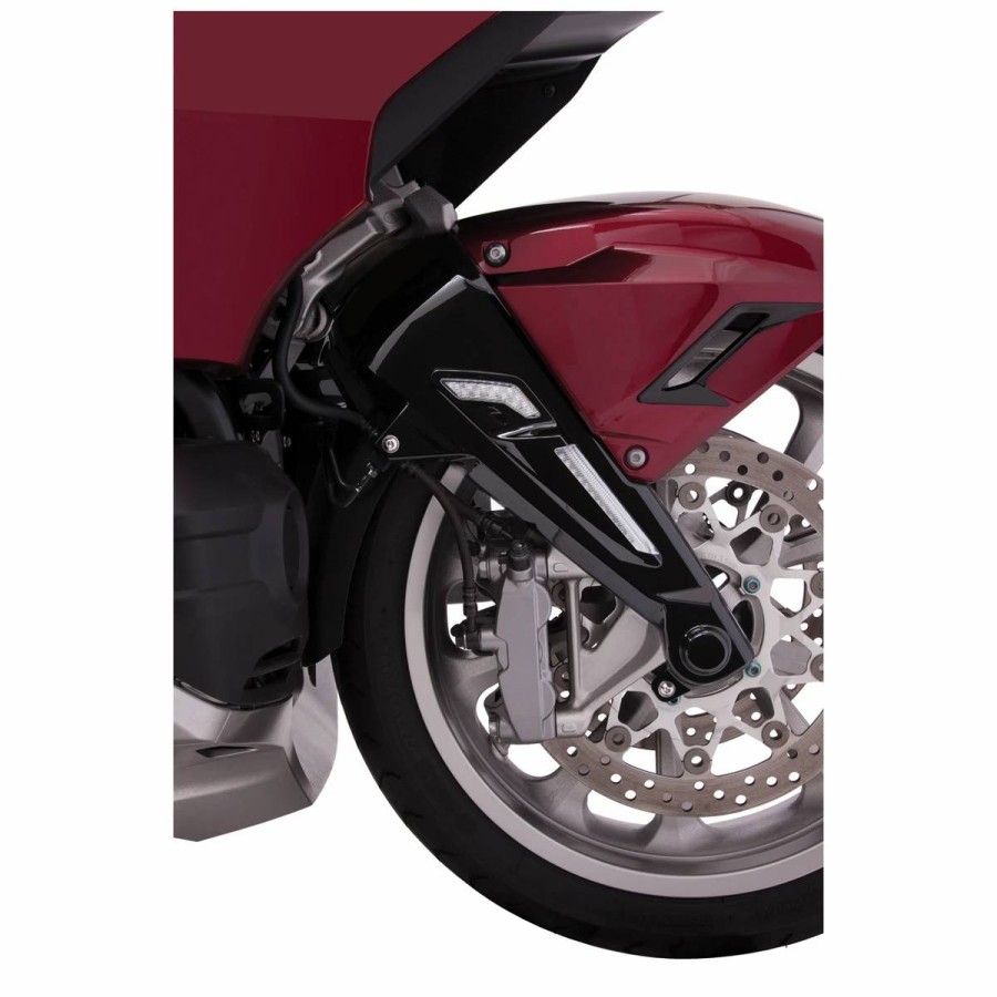 Suspension * | Goldstrike Black Fork Leg Covers