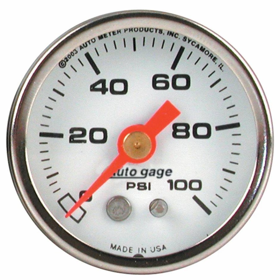 Engines * | Auto Meter Oil Pressure Gauge