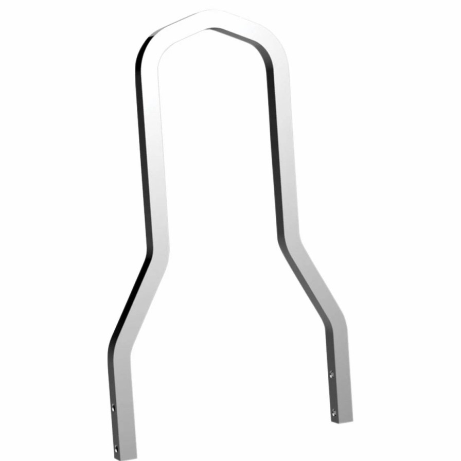 Seats & Backrests * | Drag Specialties Chrome Square Sissy Bar