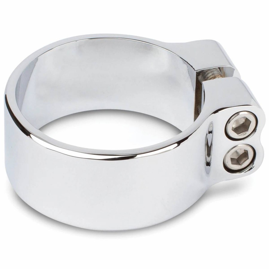 Exhaust * | Arlen Ness Radius Exhaust Clamp Chrome 2-1/2