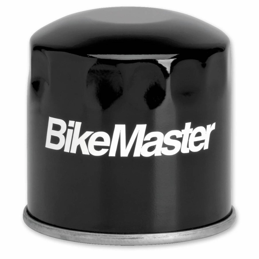 Engines * | Bikemaster Black Spin On Oil Filter