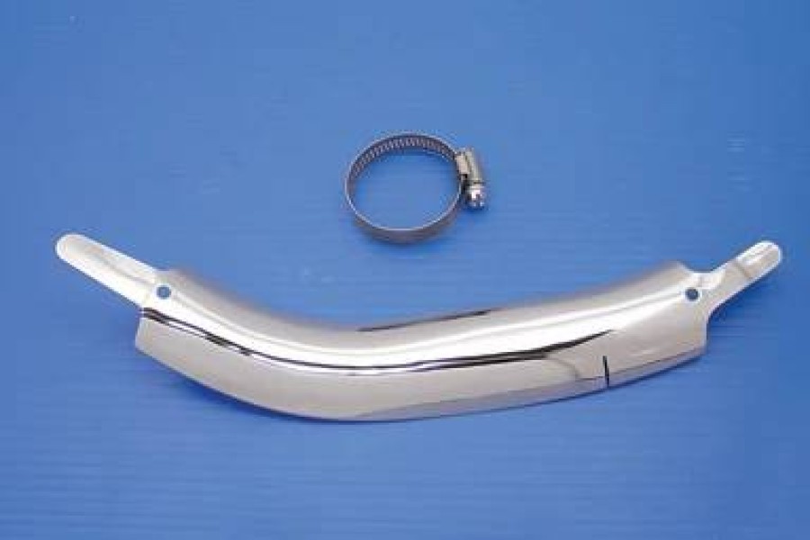 Exhaust * | V-Twin Manufacturing Chrome Front Heat Shield