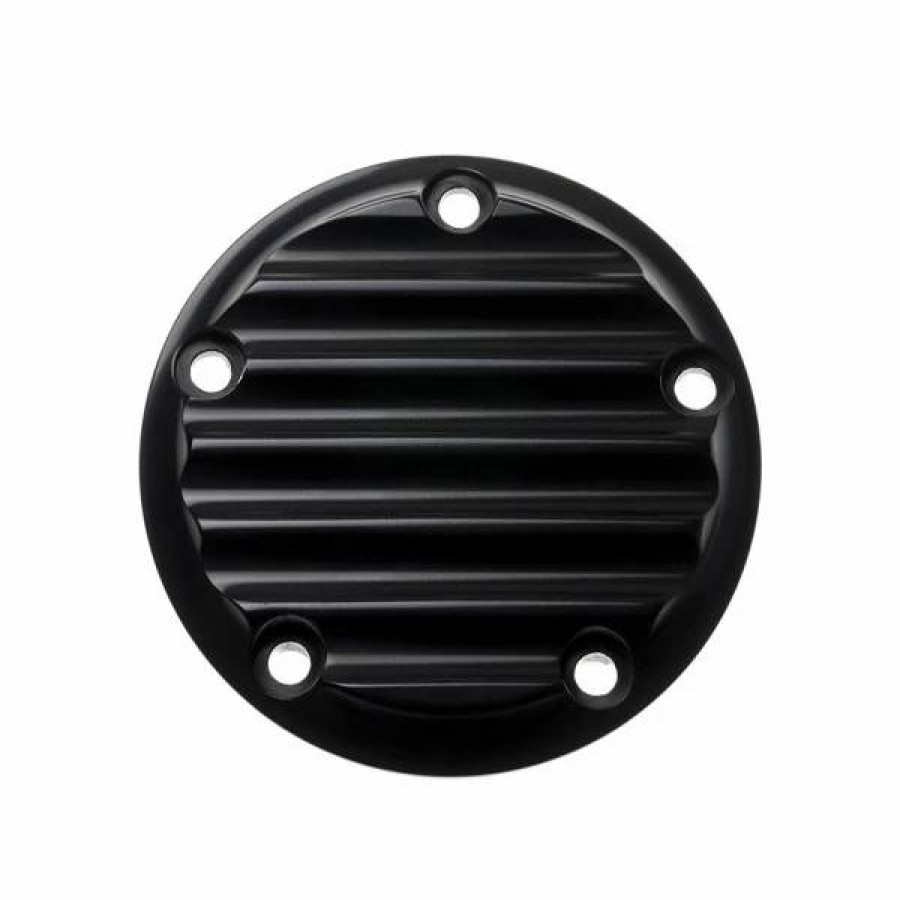 Engines * | Joker Machine Finned Black 5 Hole Point Cover