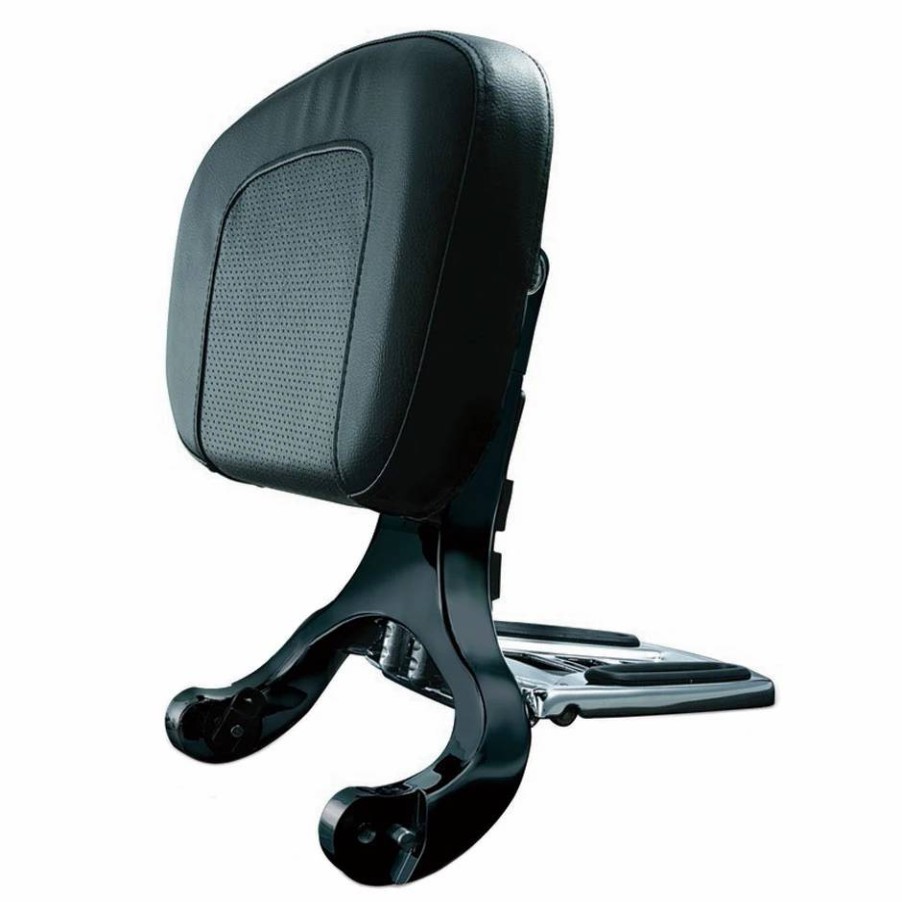 Seats & Backrests * | Kuryakyn Black Multi-Purpose Driver And Passenger Backrest