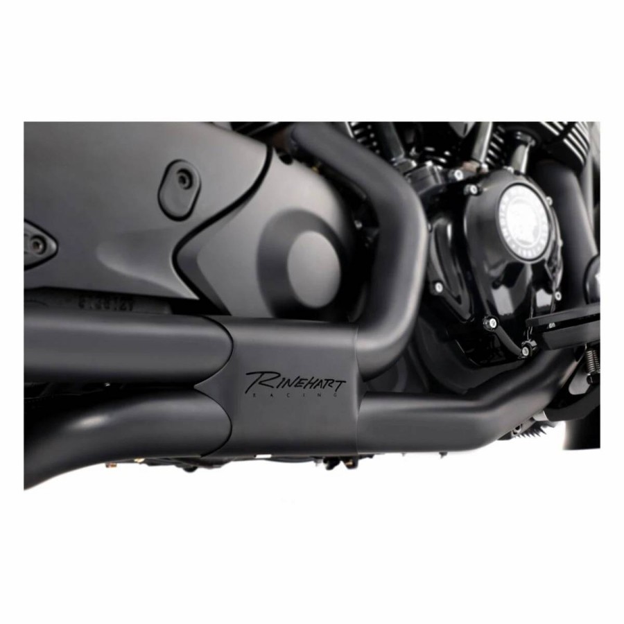 Exhaust * | Rinehart Racing Slimline Duals Black Header Kit