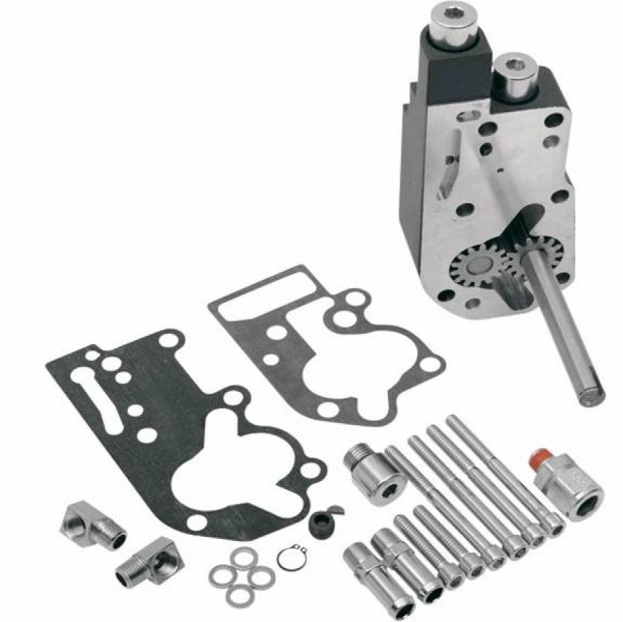 Engines * | Jims Flow Pro 1 Billet Oil Pump Body For 80 -140 Big Twin