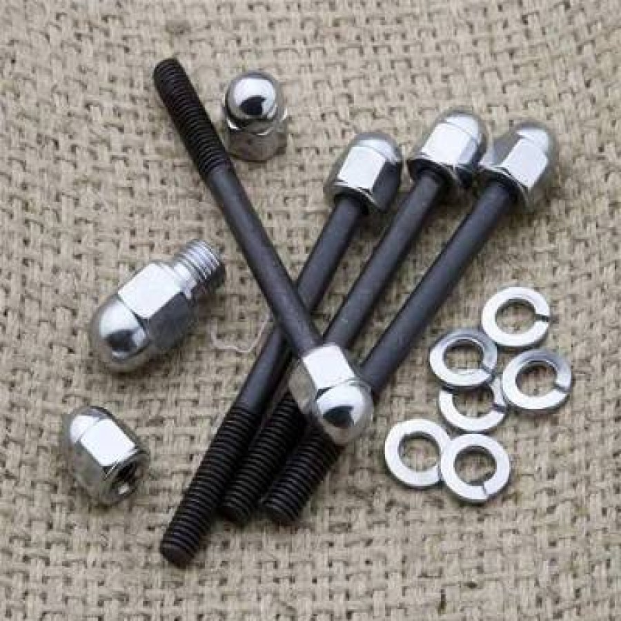 Engines * | Colony Acorn Style Chrome Oil Pump Mounting Kit