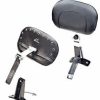 Seats & Backrests * | Mustang Smooth Driver Backrest Kit With Black Pearl Studs