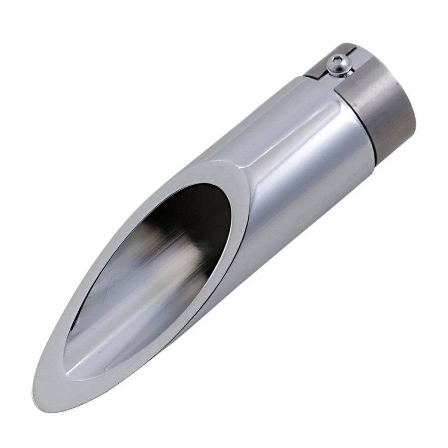 Exhaust * | Baron Custom Accessories Family Jewel Extreme Slash Exhaust Tip